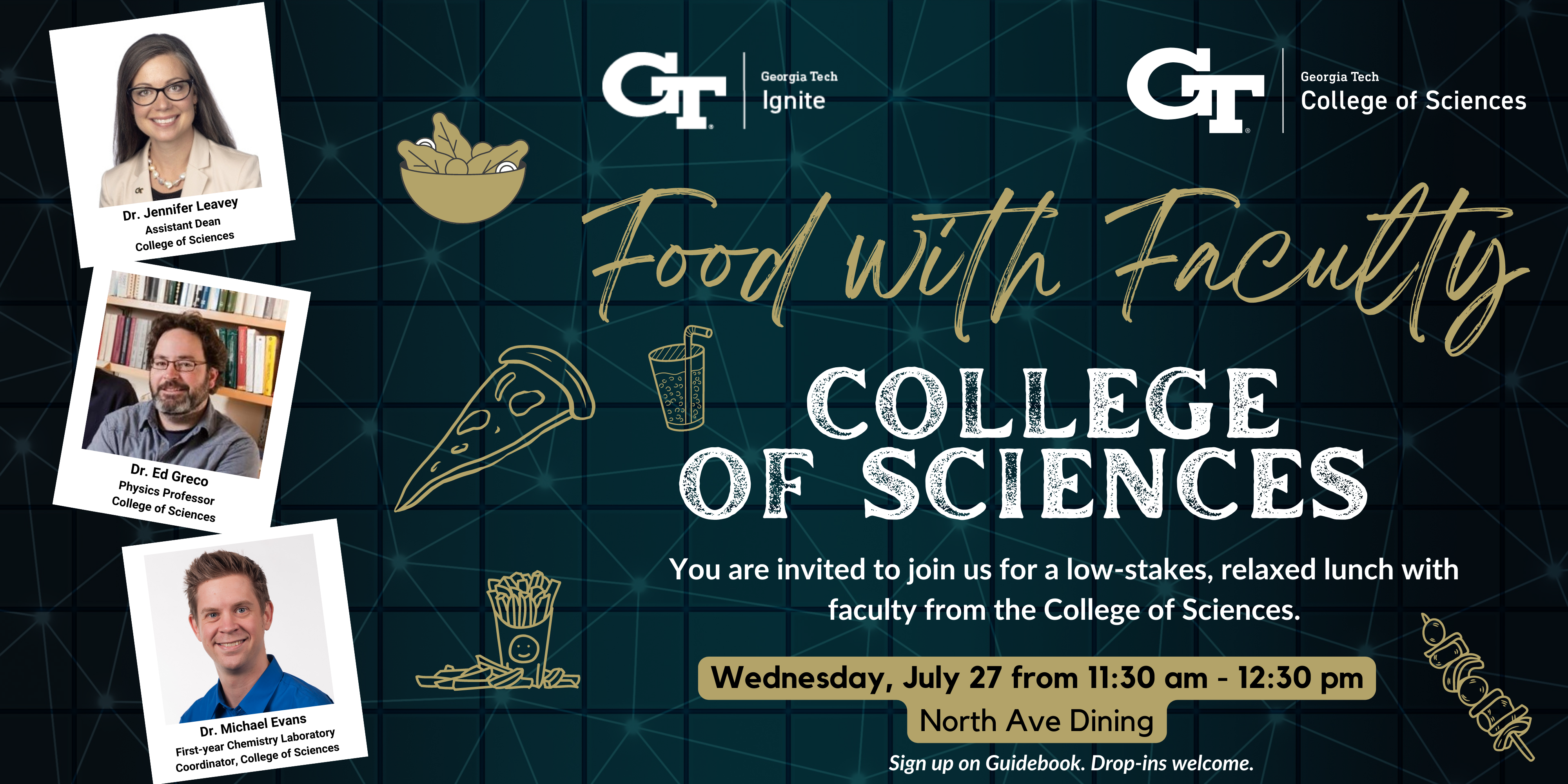 Food with Faculty Lunch - College of Sciences
